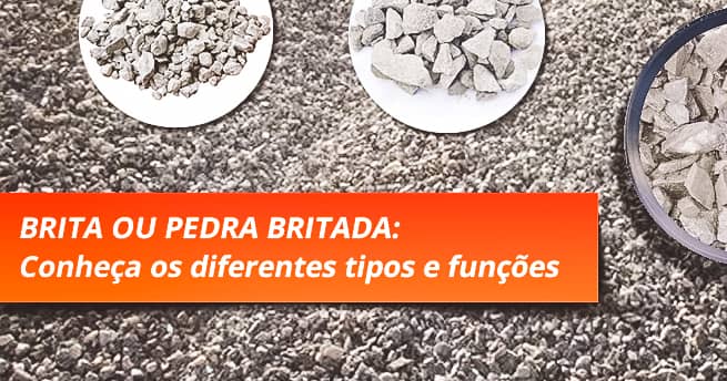 Brita ou Pedra Britada